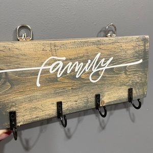 Family key hook , 4 hooks